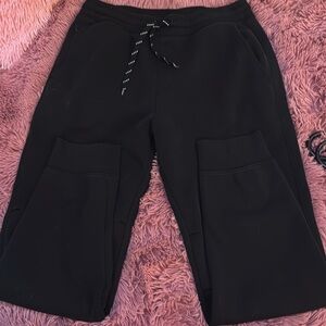 Black and grey gap fit sweats